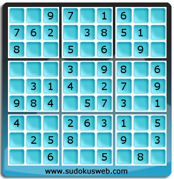 Nivel Muito Facil de Sudoku