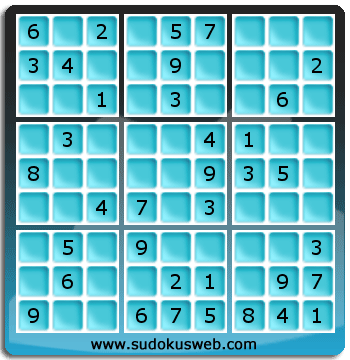 Sudoku von einfacher höhe