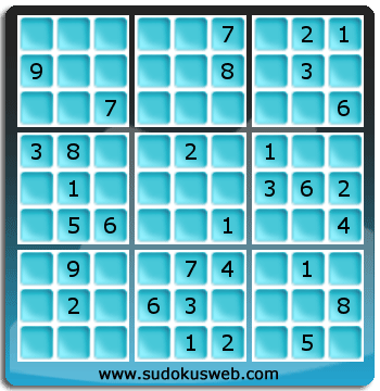 Sudoku von mittelmässiger höhe