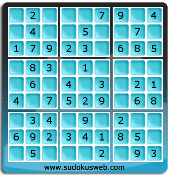 Nivel Muito Facil de Sudoku