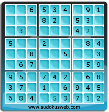 Sudoku de Niveau Très Facile