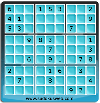 Sudoku von mittelmässiger höhe