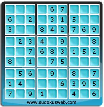 Nivel Muito Facil de Sudoku