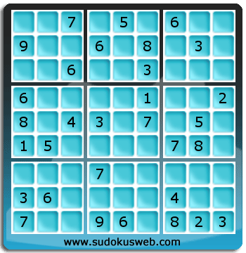 Sudoku von mittelmässiger höhe