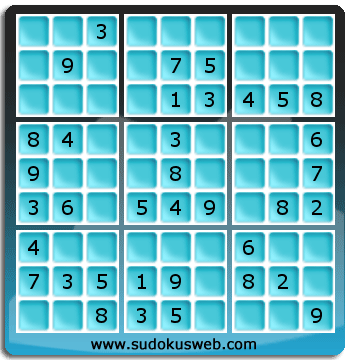 Sudoku von einfacher höhe Sudoku von einfacher höhe