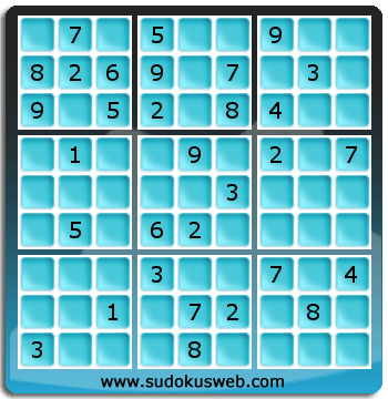 Sudoku von mittelmässiger höhe