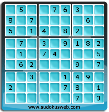 Nivel Facil de Sudoku Nivel Facil de Sudoku