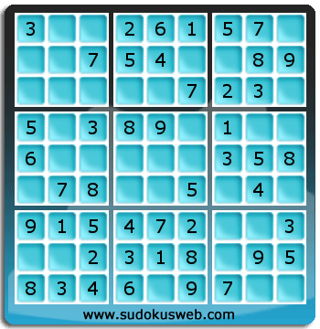 Nivel Muito Facil de Sudoku