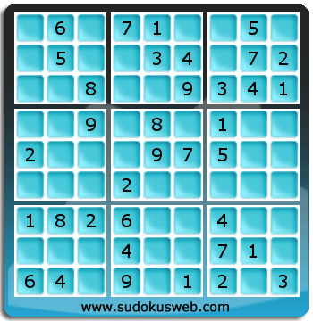 Sudoku von einfacher höhe Sudoku von einfacher höhe