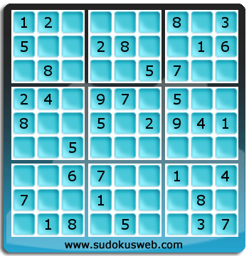 Sudoku von einfacher höhe