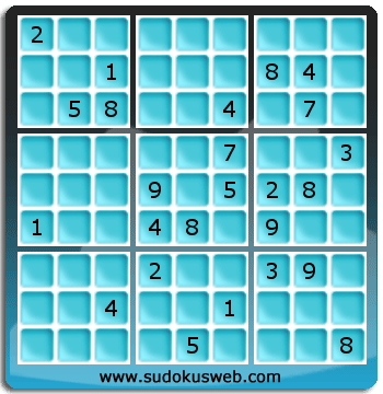 Sudoku von Fachmännischer höhe