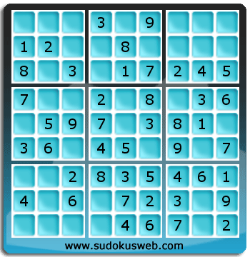 Nivel Muito Facil de Sudoku Nivel Muito Facil de Sudoku