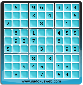 Sudoku von einfacher höhe