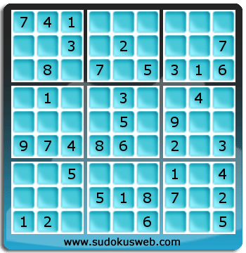 Sudoku von einfacher höhe Sudoku von einfacher höhe