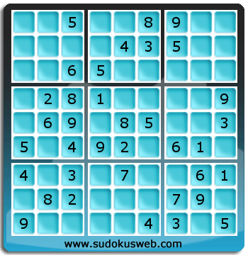 Sudoku von einfacher höhe