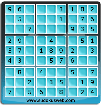 Sudoku de Niveau Très Facile