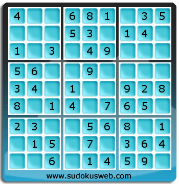 Sudoku de Nivel Muy Fácil