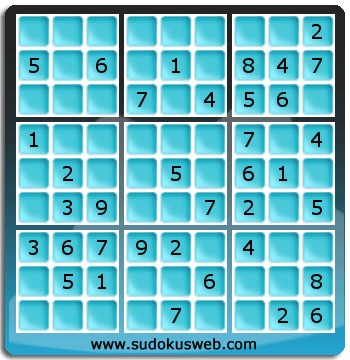 Sudoku von einfacher höhe