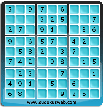 Sudoku de Nivel Muy Fácil