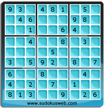 Nivel Facil de Sudoku