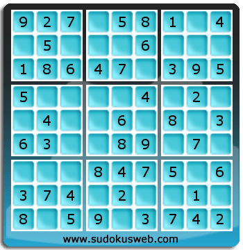 Sudoku de Niveau Très Facile