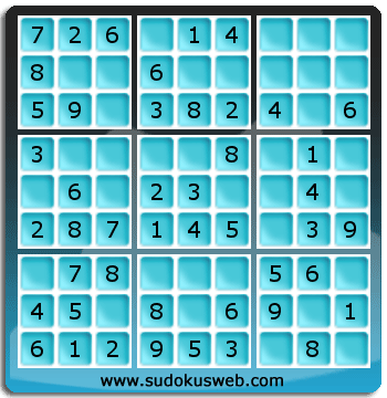 Nivel Muito Facil de Sudoku