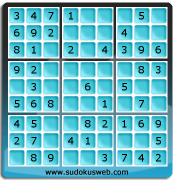 Sudoku von sehr einfacher höhe