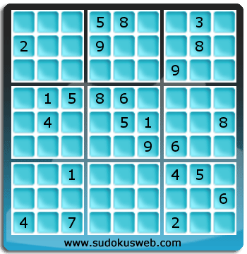 Sudoku von Fachmännischer höhe