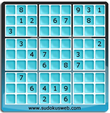 Sudoku von Fachmännischer höhe