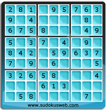 Sudoku de Nivel Muy Fácil