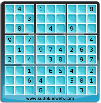 Sudoku de Niveau Facile Sudoku de Niveau Facile