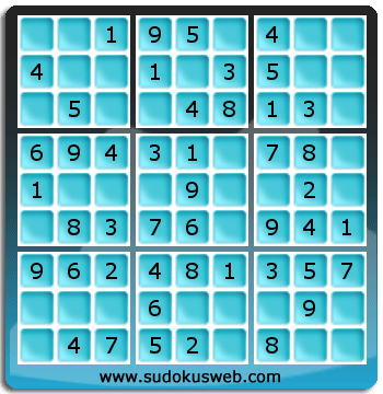 Nivel Muito Facil de Sudoku