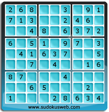 Sudoku von sehr einfacher höhe