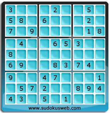 Sudoku von einfacher höhe Sudoku von einfacher höhe