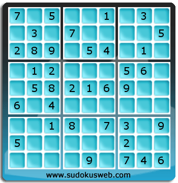 Sudoku von einfacher höhe