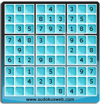 Sudoku de Niveau Très Facile