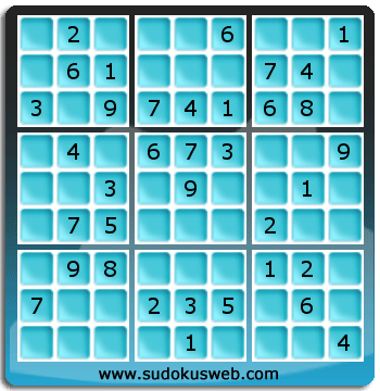 Sudoku von einfacher höhe