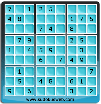Sudoku von einfacher höhe Sudoku von einfacher höhe