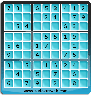 Nivel Muito Facil de Sudoku Nivel Muito Facil de Sudoku