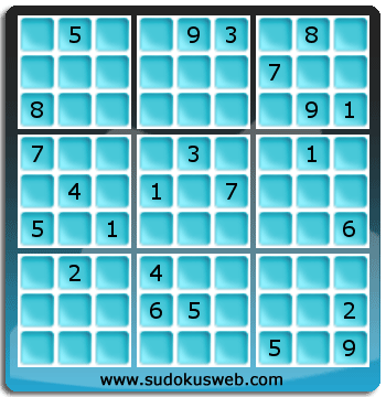 Nivel Dificil de Sudoku Nivel Dificil de Sudoku