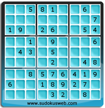 Sudoku von einfacher höhe