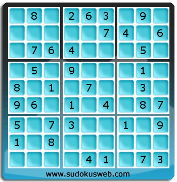 Sudoku von einfacher höhe