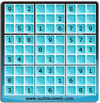 Sudoku von einfacher höhe