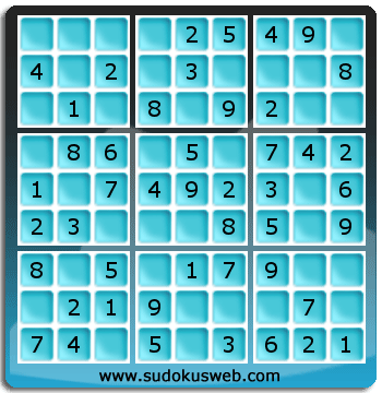 Sudoku de Nivel Muy Fácil