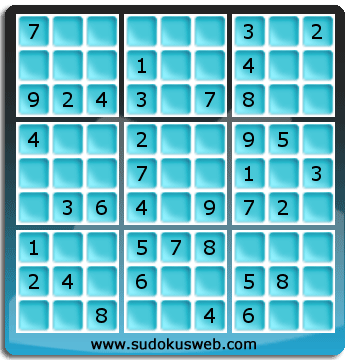 Sudoku von einfacher höhe