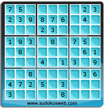 Nivel Facil de Sudoku