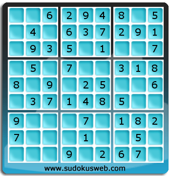 Sudoku de Niveau Très Facile