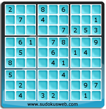 Sudoku von mittelmässiger höhe