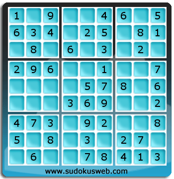 Sudoku de Niveau Très Facile