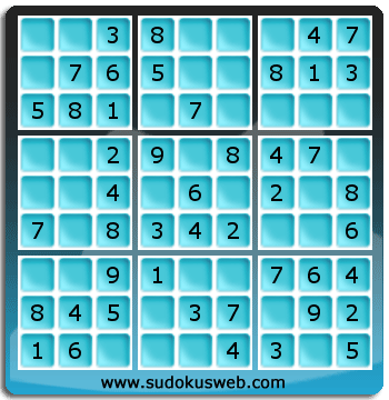 Sudoku de Nivell Molt Fàcil